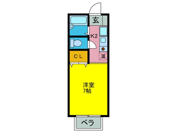 セジュ－ルＦ　Ｂ棟の物件間取画像